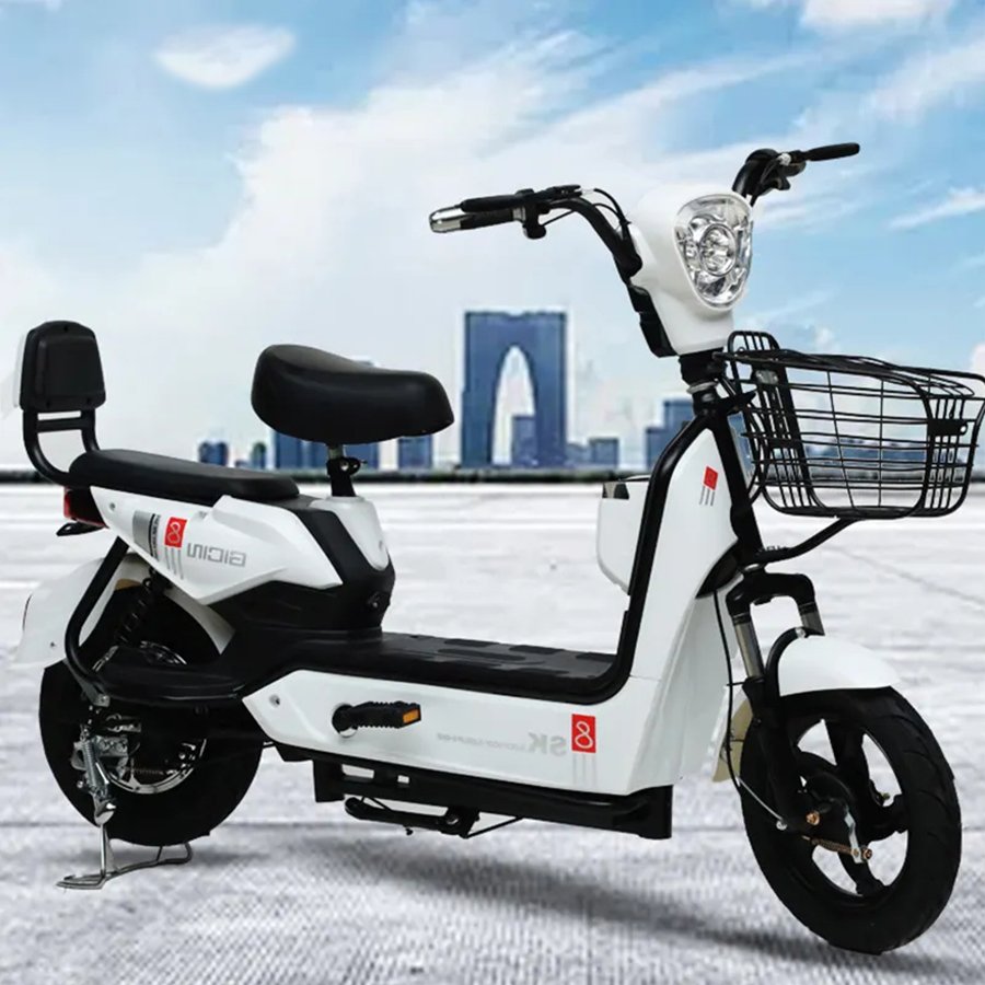 Factory Wholesale Electric Bicycle 350w 48v Adult Electric City Bike Lead-Acid Battery Two-Wheeled Electric Scooter
