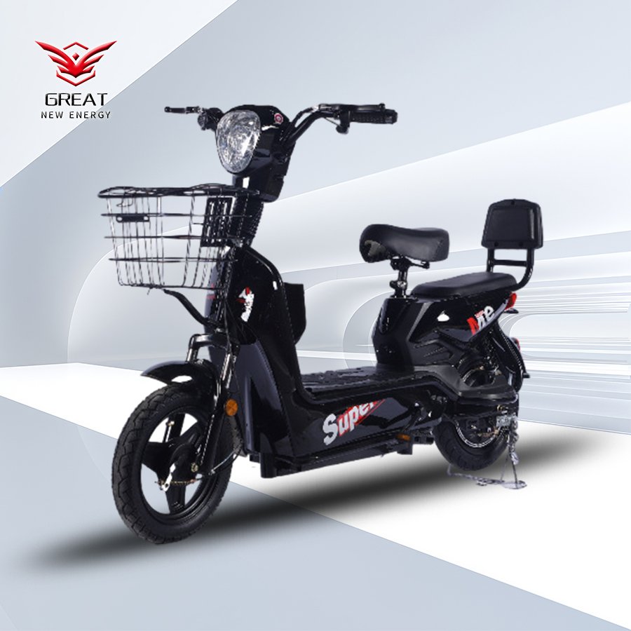 Factory Wholesale Electric Bicycle 350w 48v Adult Electric City Bike Lead-Acid Battery Two-Wheeled Electric Scooter
