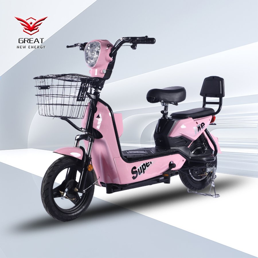 Factory Wholesale Electric Bicycle 350w 48v Adult Electric City Bike Lead-Acid Battery Two-Wheeled Electric Scooter