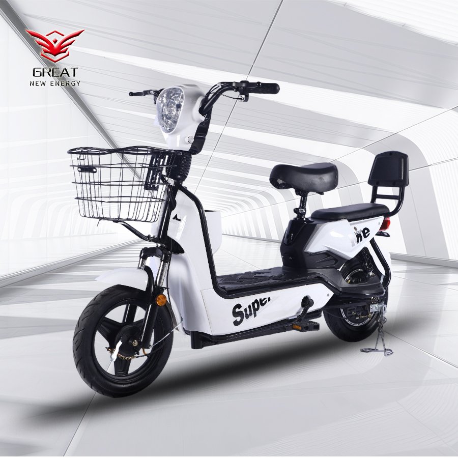 Factory Wholesale Electric Bicycle 350w 48v Adult Electric City Bike Lead-Acid Battery Two-Wheeled Electric Scooter