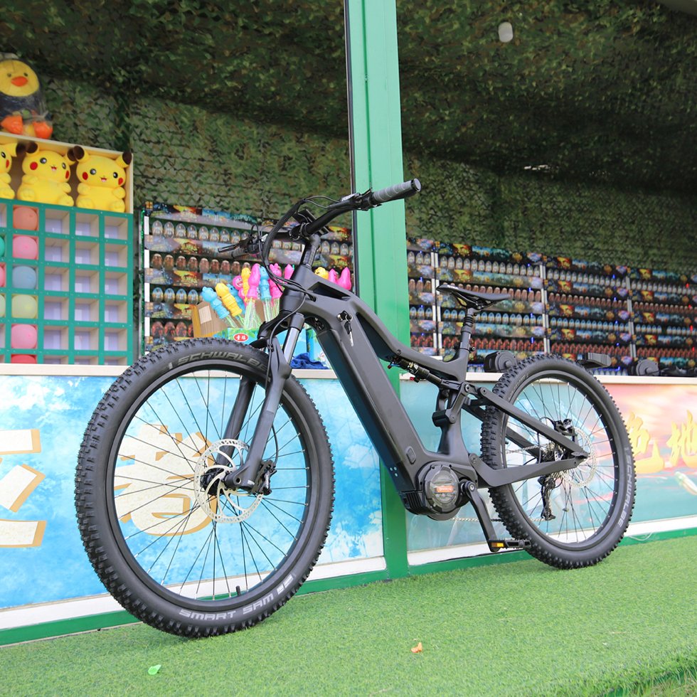 Joyebikes full suspension Bike mid drive Motor Electric E Dirt Bike Bicycle 1000W 48V 52V Ebike Sports Mountain E-Bike For Adult