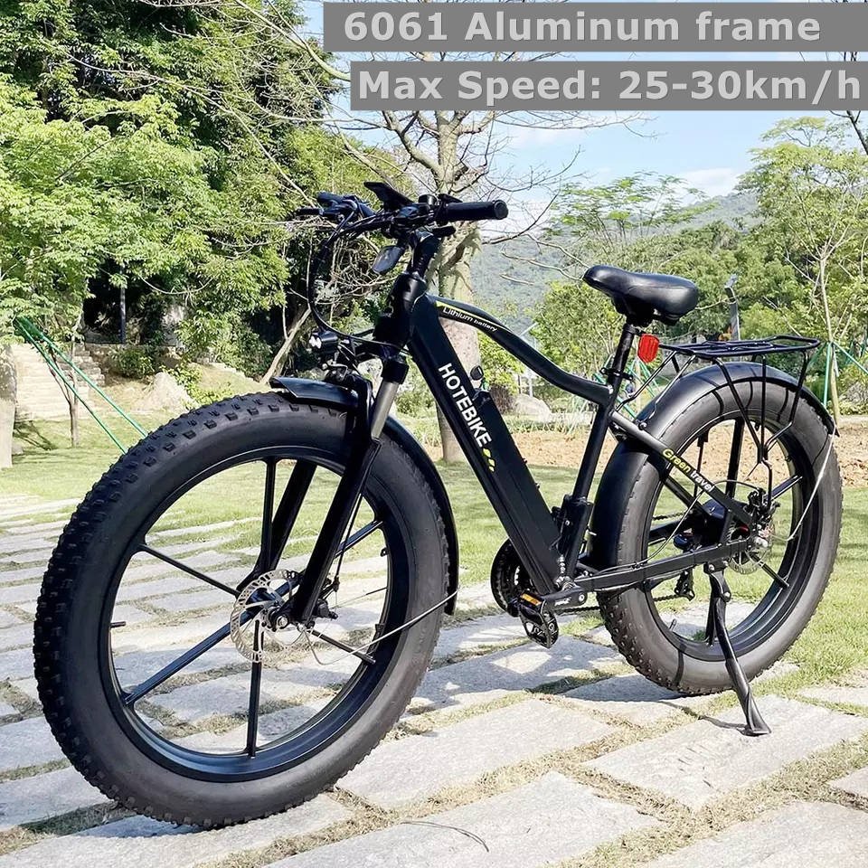 26 * 4.0 full suspension 750W 1000W 48v 21speed Lithium battery fat tire bicycle Electric Mountain Bikes super bike ebike