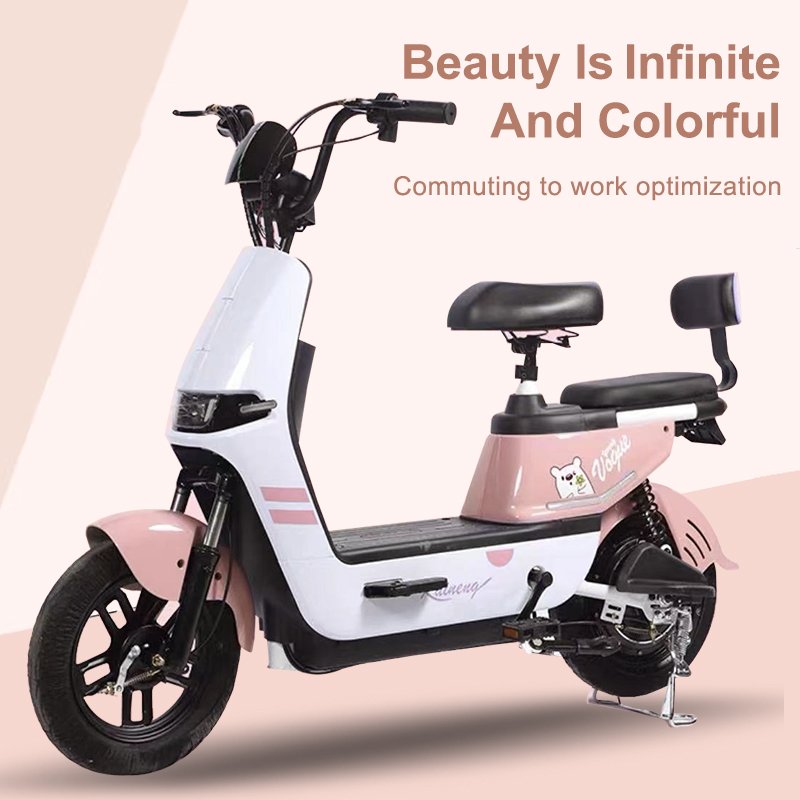 High Power New Model Lead Acid Battery 350W Electric Scooter Bicycle Electric City Bike For Adults