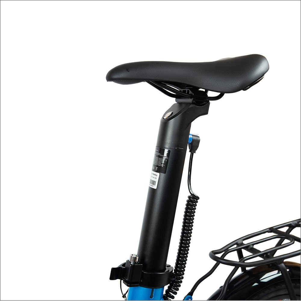 EZREAL 20*2.1 Electric City Bike 250W 36V Aluminum Alloy Frame Tube Lithium Battery Rear Hub Motor Disc Brake 20 Inch Tire Width