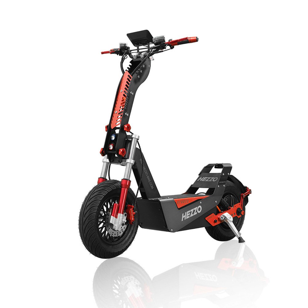Electric scooter can replace 8000W60V40AH off-road dual drive foldable electric scooter