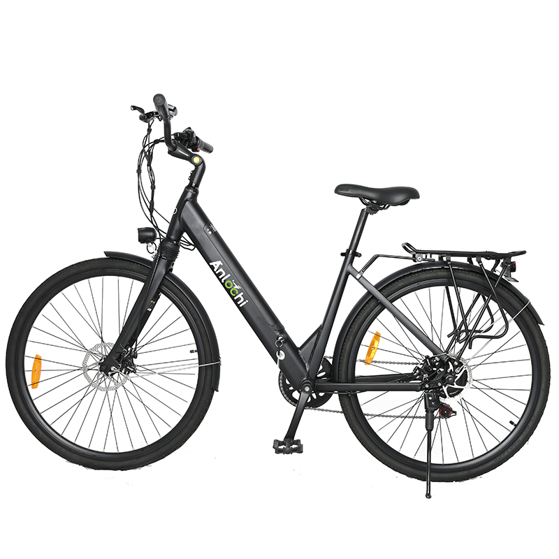 ANLOCHI popular cheap retro electric city e bike light 36V 250W 14Ah step through ebike women electric bicycle 28 inch e bike