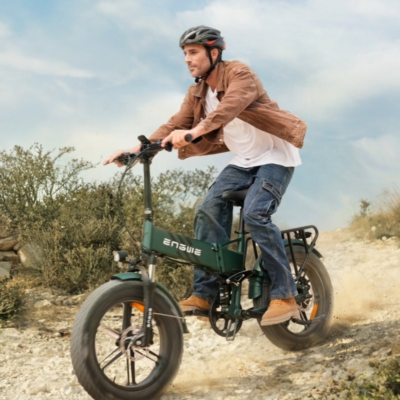 USA EU UK stock engwe engine pro 2.0 52V 16Ah Hide lithium battery Hydraulic Suspension 45KM/H Mountain foldable electric bike