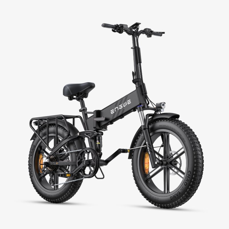 USA EU UK stock engwe engine pro 2.0 52V 16Ah Hide lithium battery Hydraulic Suspension 45KM/H Mountain foldable electric bike