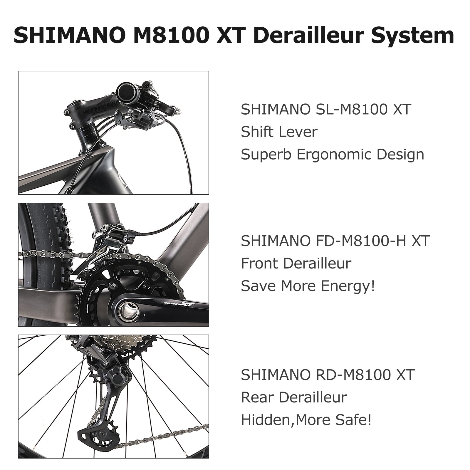DECK 8.2 Carbon Fiber Mountain Bike Full Suspension Carbon Fibre MTB Bicycle Shimanos M8100 27.5 inch Bicicletas for Men