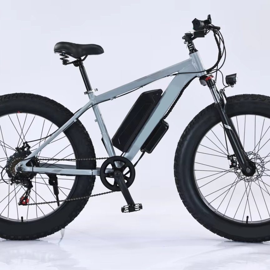 26inch 21speed aluminium frame electric mountain bike with fat tire manufacturers in china 48V 350W ebike electric bicycle