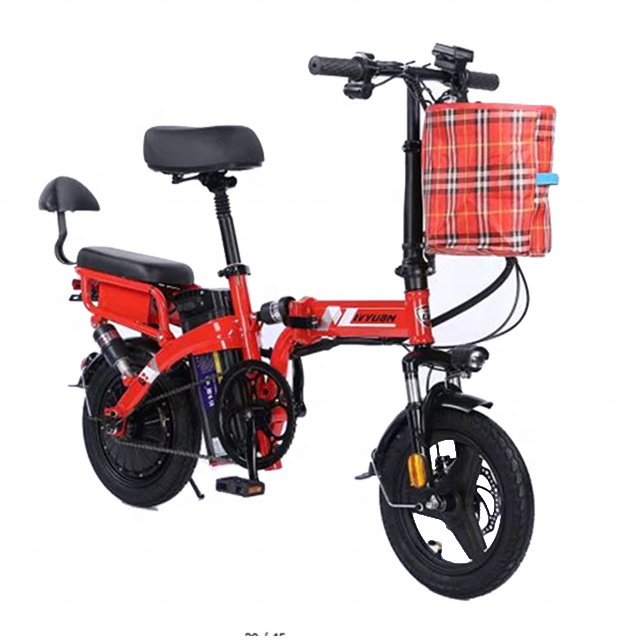 China Wholesale Electric Bicycle Folding e bike Adult Drive Electric City bike