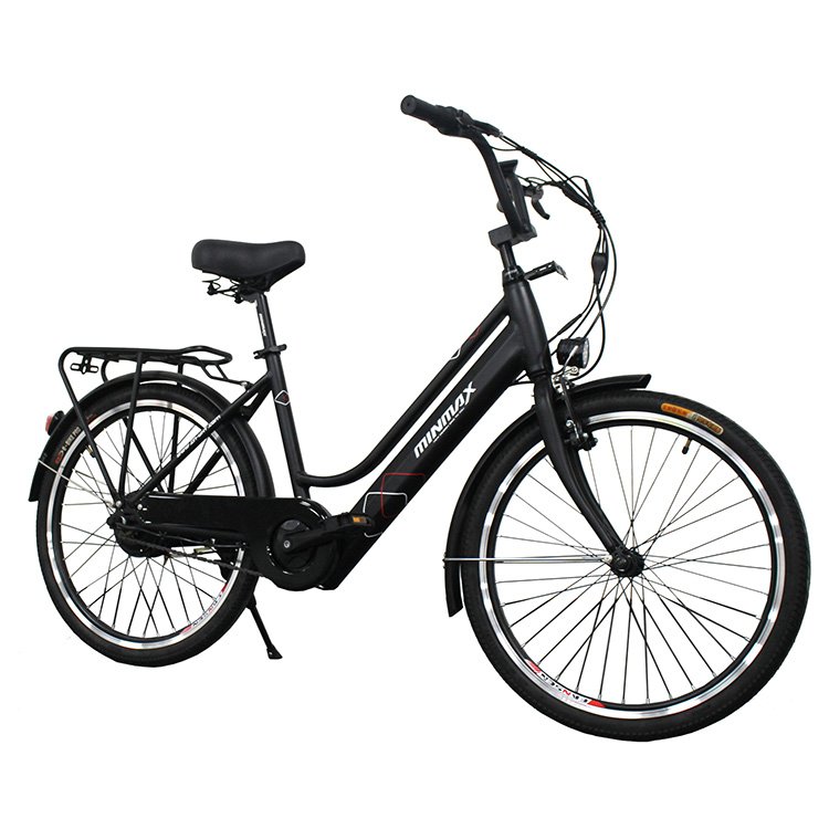 Professional Made Full Suspension Frame Electric Bicycle Electric Bike Popular Motor Power safe Battery 24*1.75