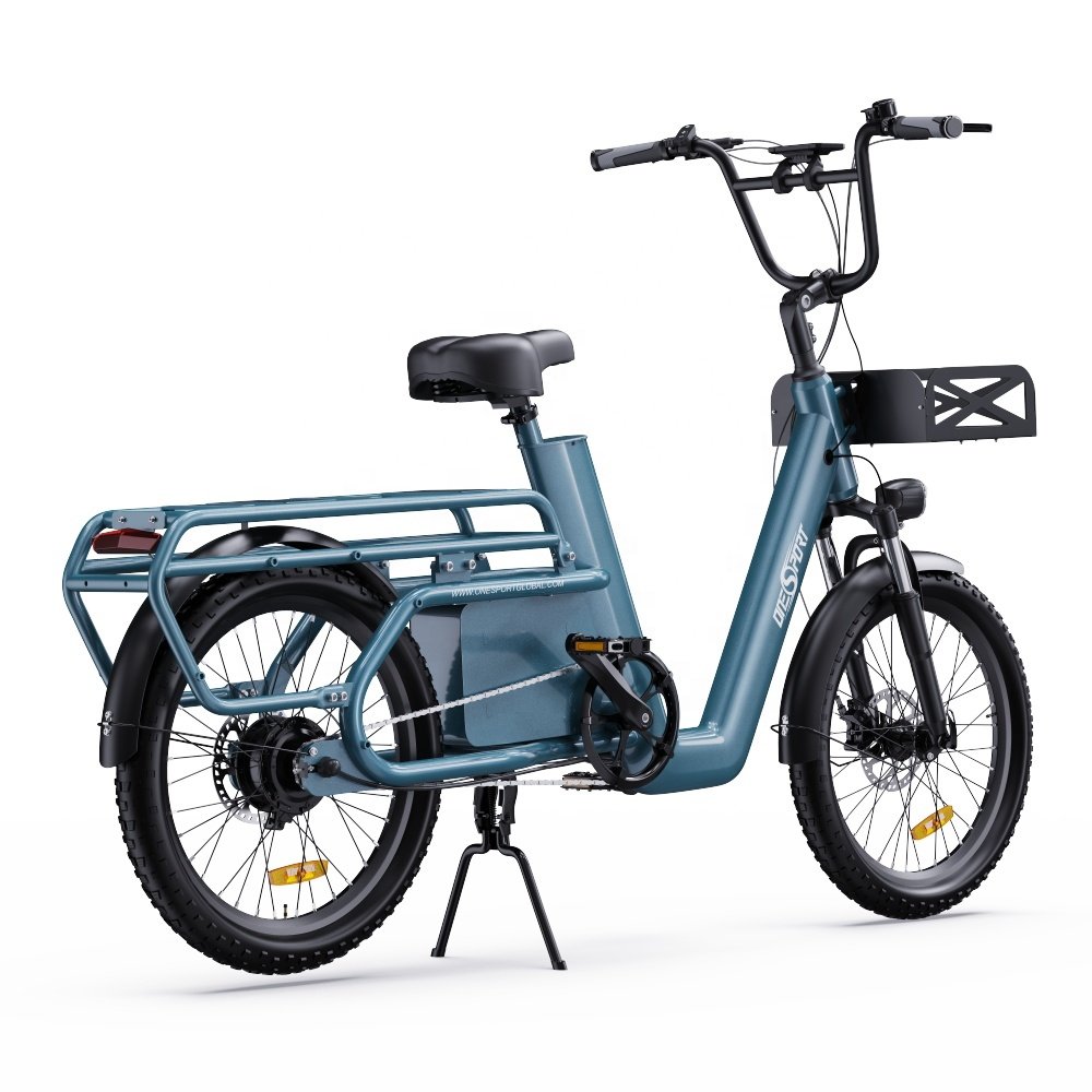 20 Inch Long Range Ebike Delivery 48V 27Ah 650W Electric Cargo E-bike For Food Delivery Europe City Bicycle Bike EU warehouse