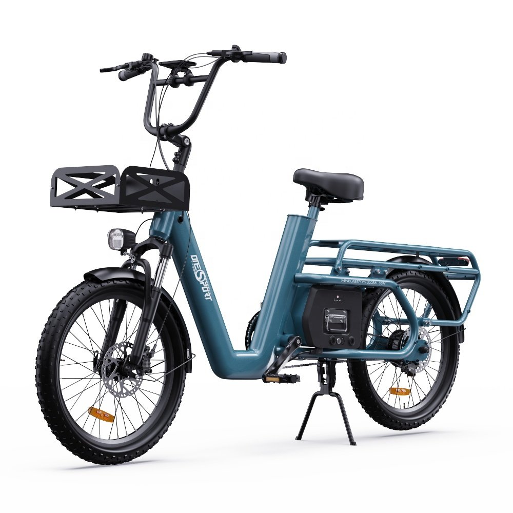 20 Inch Long Range Ebike Delivery 48V 27Ah 650W Electric Cargo E-bike For Food Delivery Europe City Bicycle Bike EU warehouse