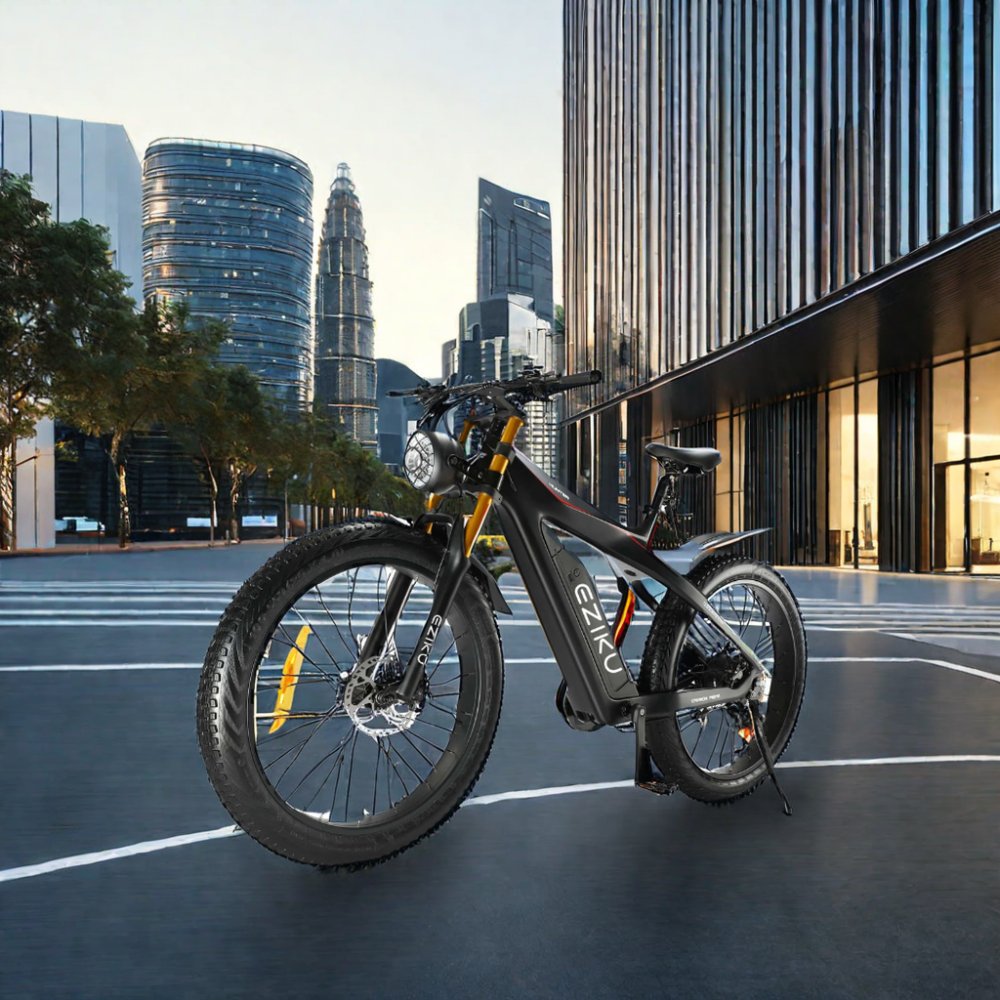 High Quality 48V 1000W Motor 17.5AH Battery 100% Organic Cotton Electric Mountain Bike Excellent Performance Available Canada