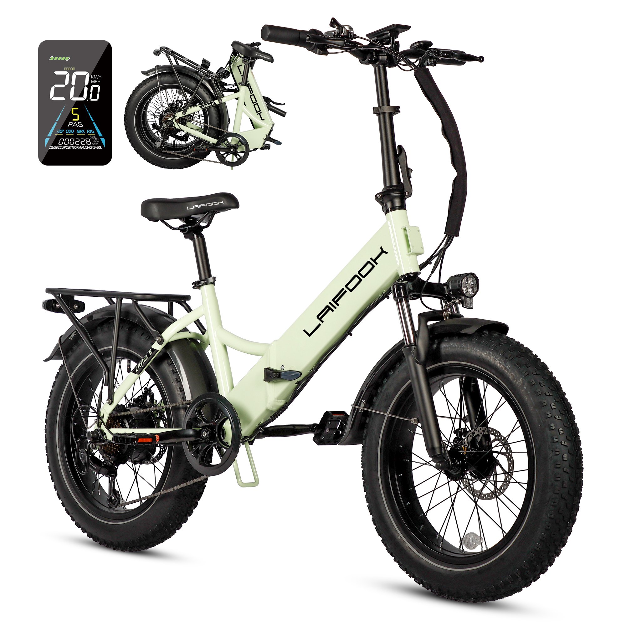 Hot sale fat tire e bike removable baterry folding electric ebike eu warehouse