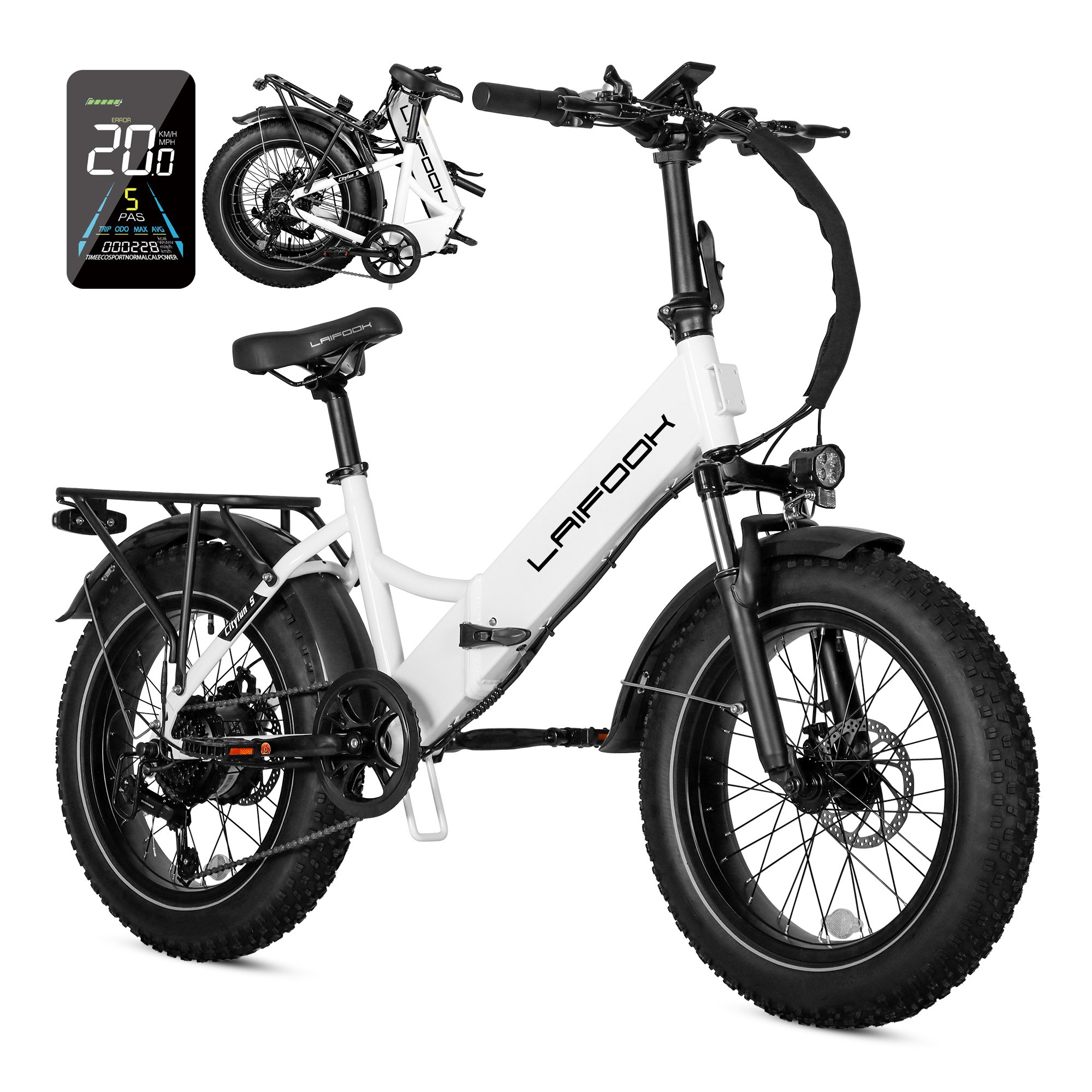 Hot sale fat tire e bike removable baterry folding electric ebike eu warehouse