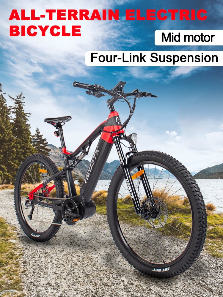 Lithium-powered electric mountain bike