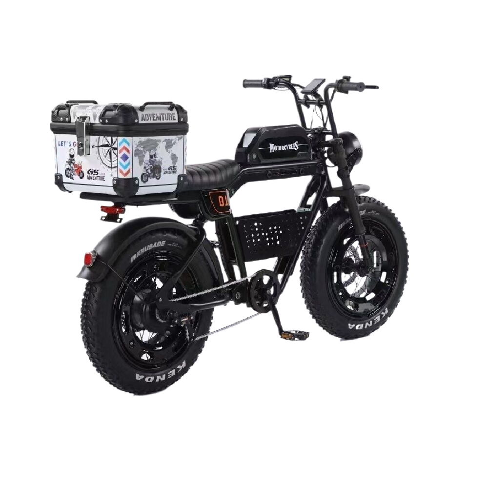 New Model Fat Tire Motor E Bike 2024 Electric Ladies Big Wheel Bicycle For Adult 1000W Ebike Electric Dirt Motorcycle City Bike