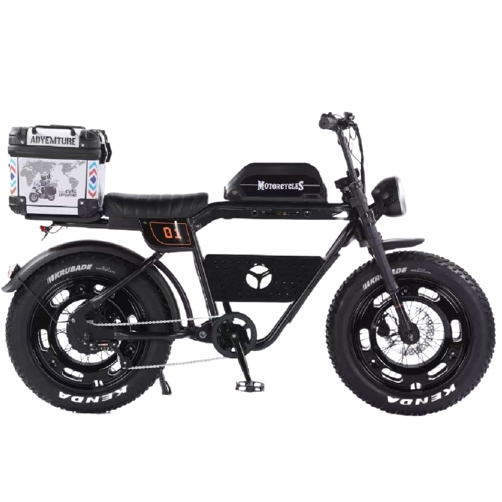 New Model Fat Tire Motor E Bike 2024 Electric Ladies Big Wheel Bicycle For Adult 1000W Ebike Electric Dirt Motorcycle City Bike