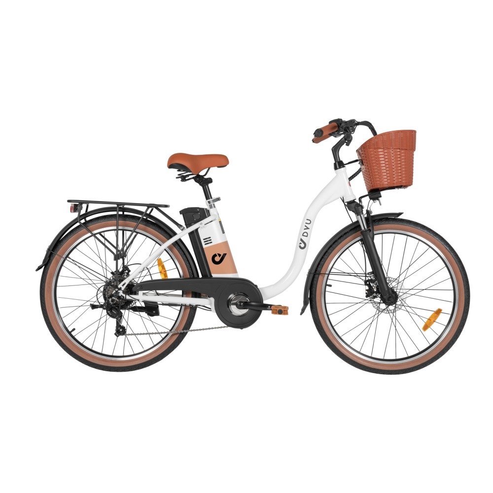 DYU C6PRO UK EU STOCK 10ah 48v Electric City Bicycle e bike Adult Aluminum Frame 500w Motor Lithium Battery Electric city bike