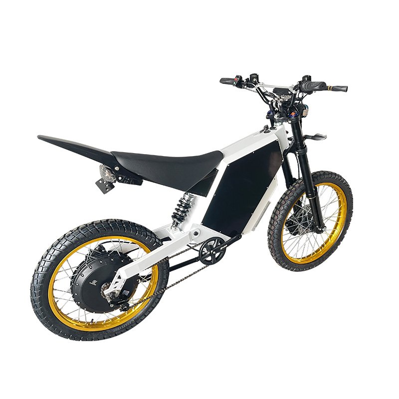 New Popular SS30 72V 5000W 12000W 15000W electric mountain bike with 26ah 50ah 75Ah battery stealth bomber electric dirt bike