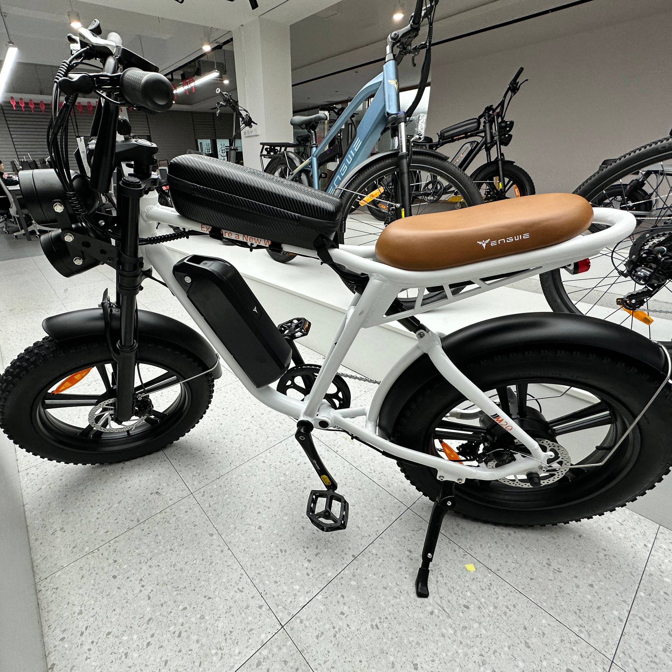 Customization EU/US/UK Warehouse Ready Stock ENGWE M20 750W 20*4.0 inch fat mountain tires 25km/h Adult Fat ebike