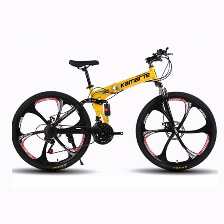 24 26 inch high carbon steel mountain folding bike foldable bicycle folding mtb road bike