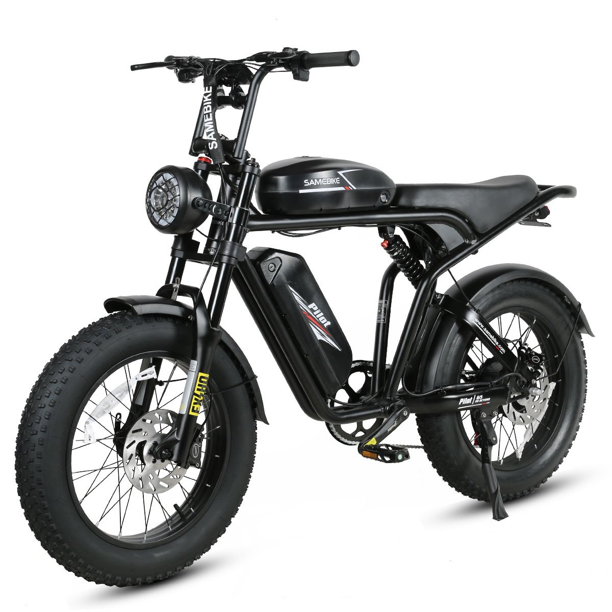 Wholesale SAMEBIKE 1200W 48V 32ah Double battery spoke rim fat tire off road electric mountain bike