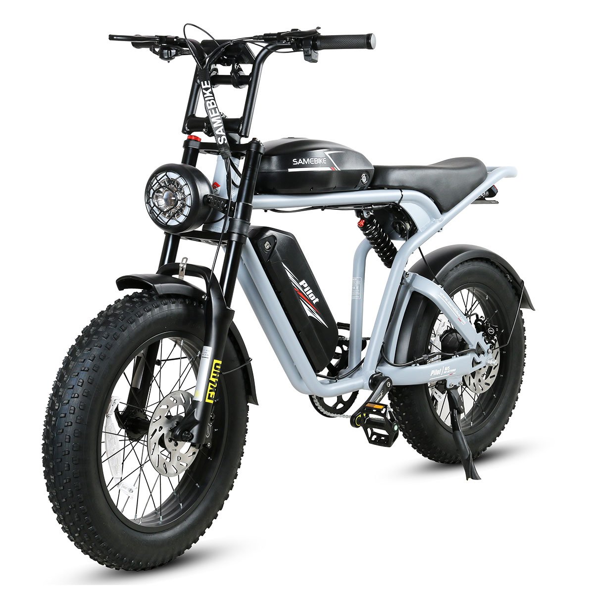 Wholesale SAMEBIKE 1200W 48V 32ah Double battery spoke rim fat tire off road electric mountain bike