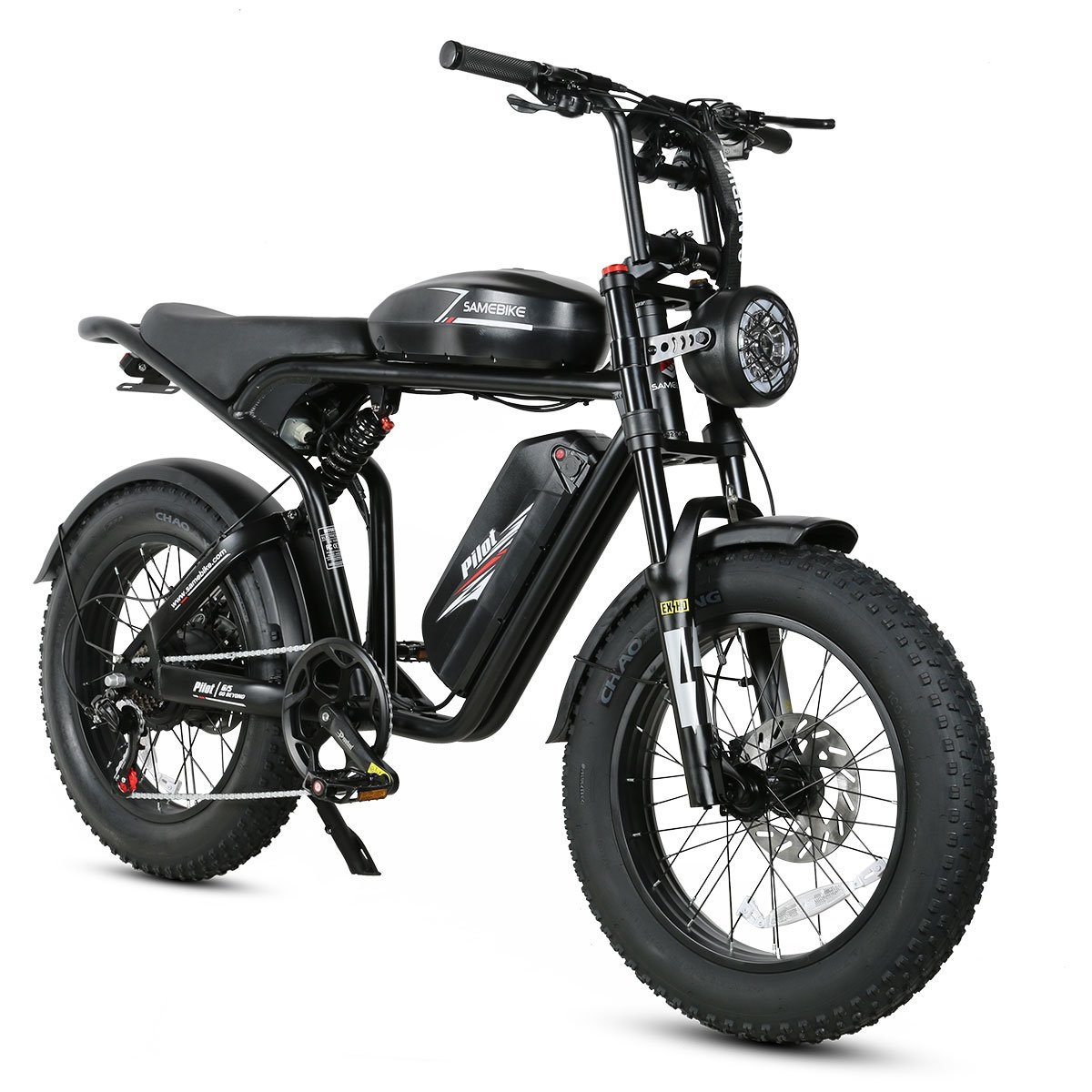 Wholesale SAMEBIKE 1200W 48V 32ah Double battery spoke rim fat tire off road electric mountain bike