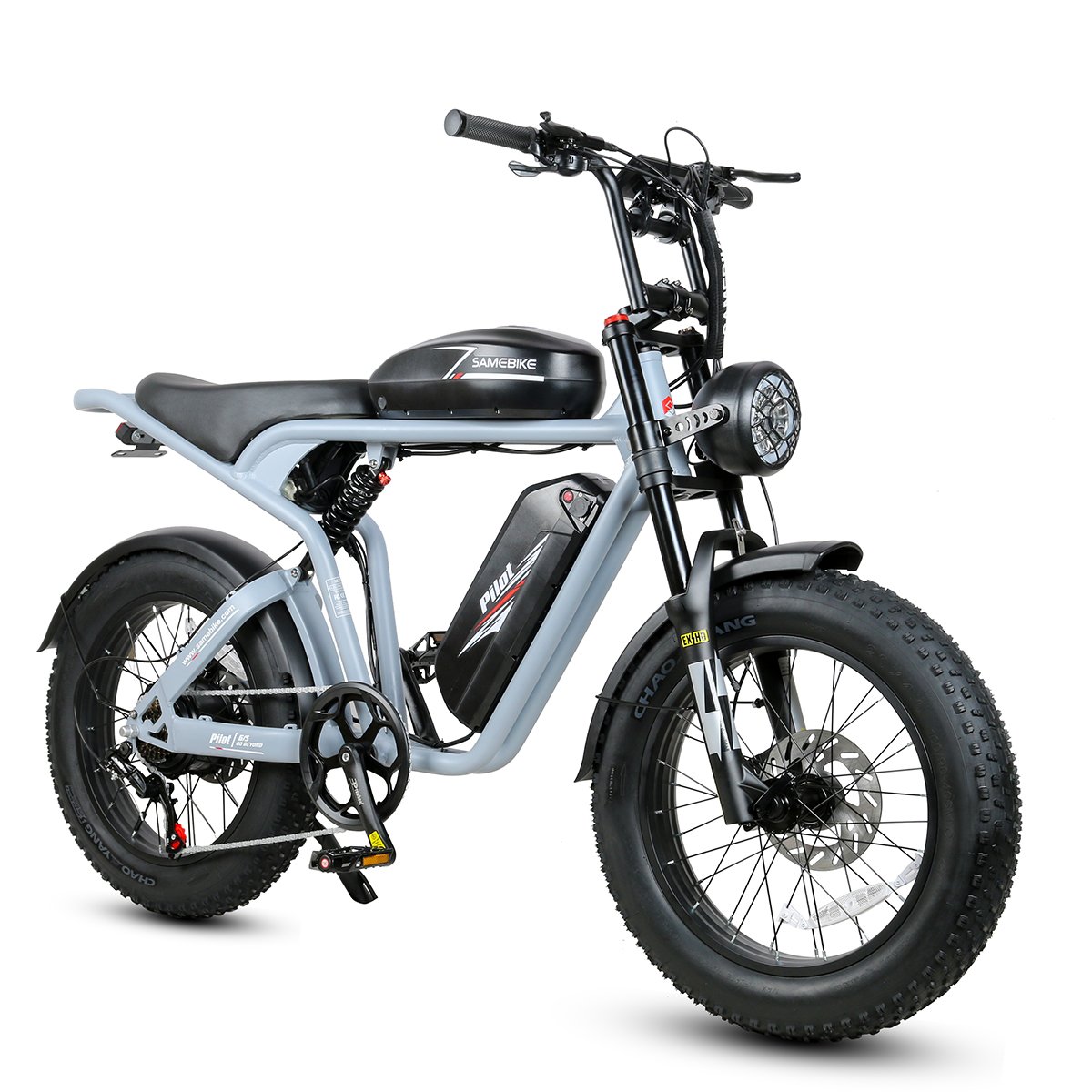 Wholesale SAMEBIKE 1200W 48V 32ah Double battery spoke rim fat tire off road electric mountain bike