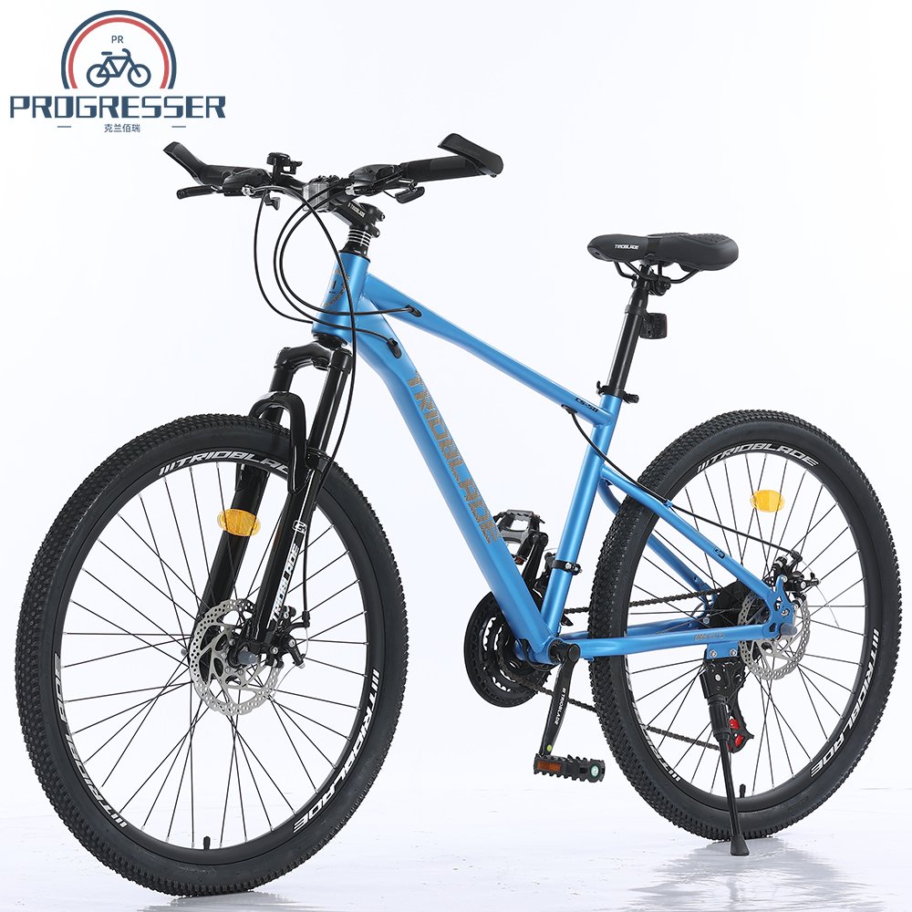 TRIOBLADE Supply Carbon Steel 26 change bicycles Steel Fork adult Mountain Bike 24speed bicycle for men