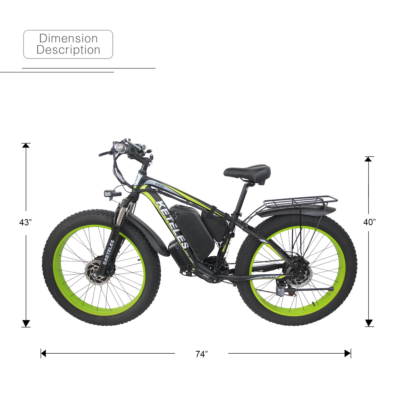 EU Warehouse Top Selling High Quality Fat Tire Lithium Battery 26 inch X 4.0 48V 23ah 100km Boost Range Electric Mountain Bike