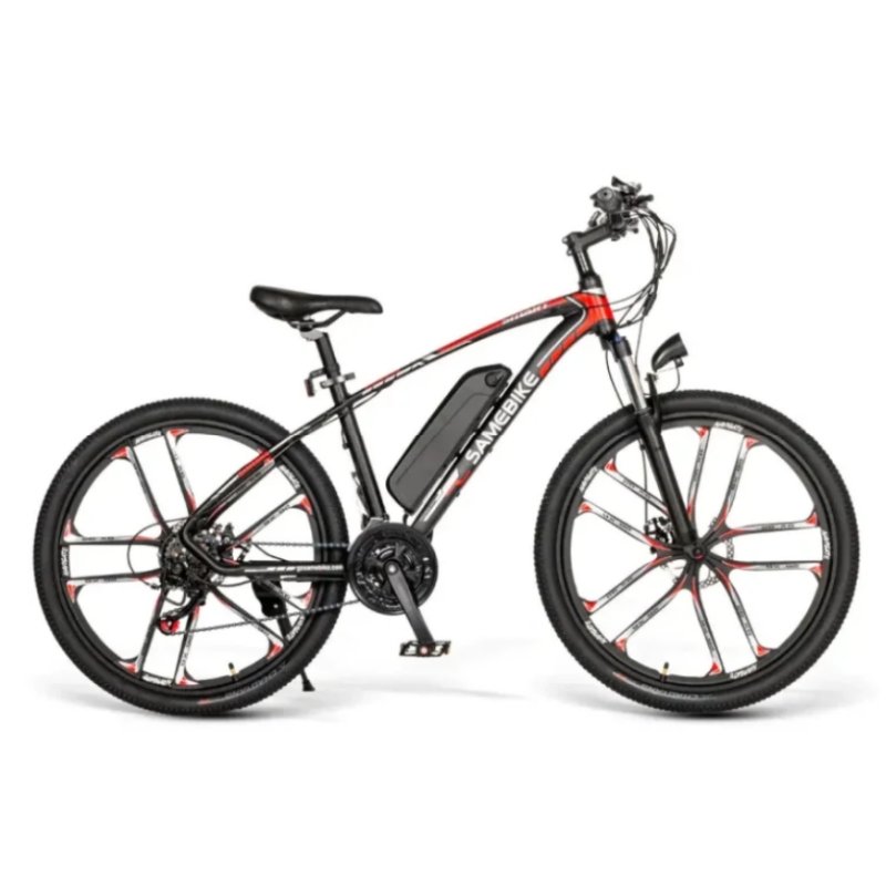 Samebike MY-SM26 350W Electric Mountain Bike 48V Lithium Battery with 65km Range Aluminum Frame Folding Ebike