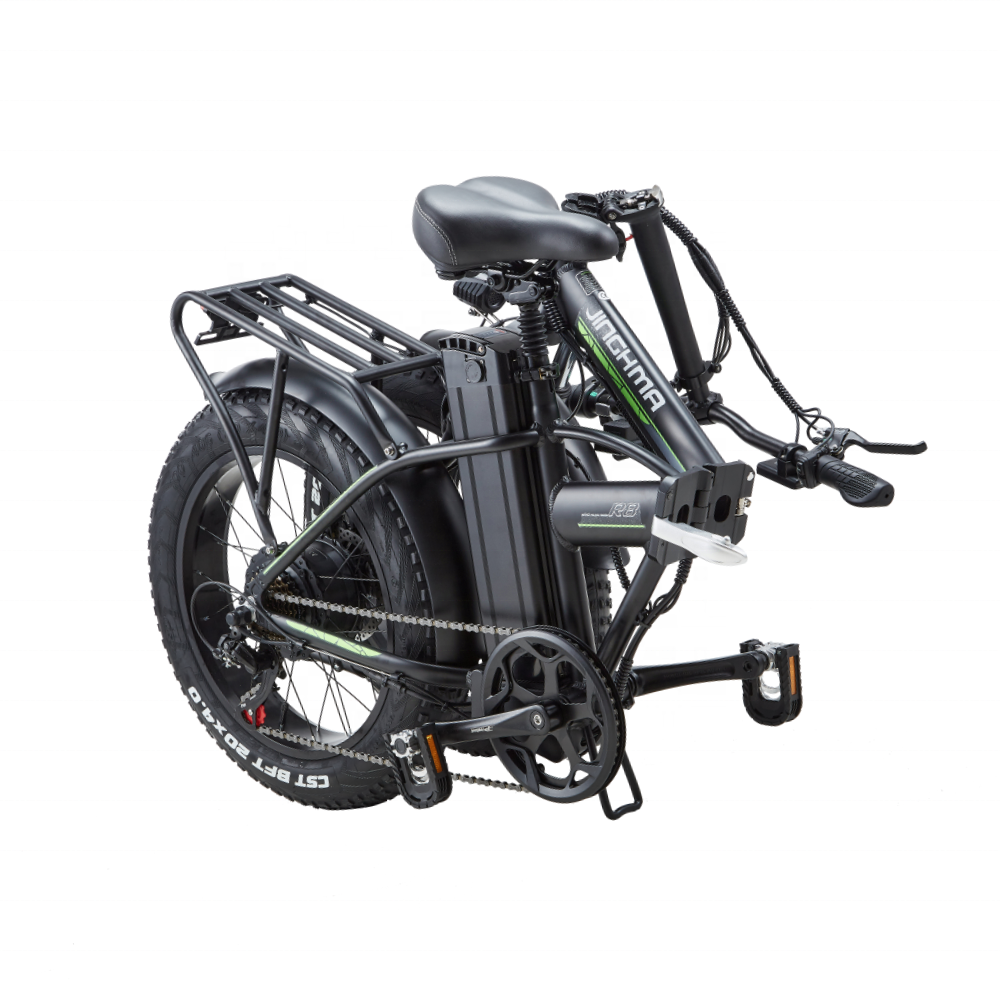 Customized Electric City Bike JINGHMA R8 Factory EXW FOB price 48V800W15Ah Electric Folding Bike for two adult Mountain bike