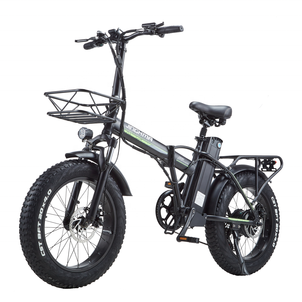 Customized Electric City Bike JINGHMA R8 Factory EXW FOB price 48V800W15Ah Electric Folding Bike for two adult Mountain bike