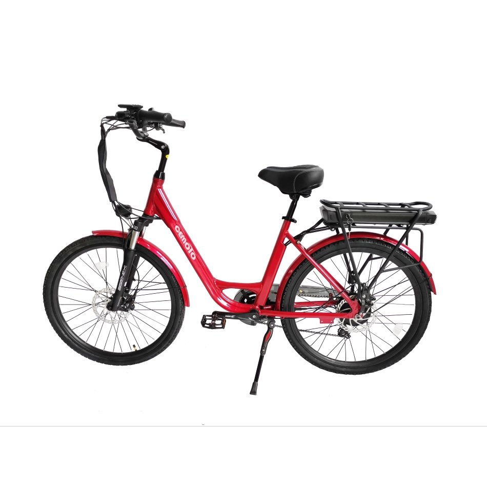 Cheap Price High Quality step through 36v 48v 350w 500w city ebike lithium battery City electric bike For Women