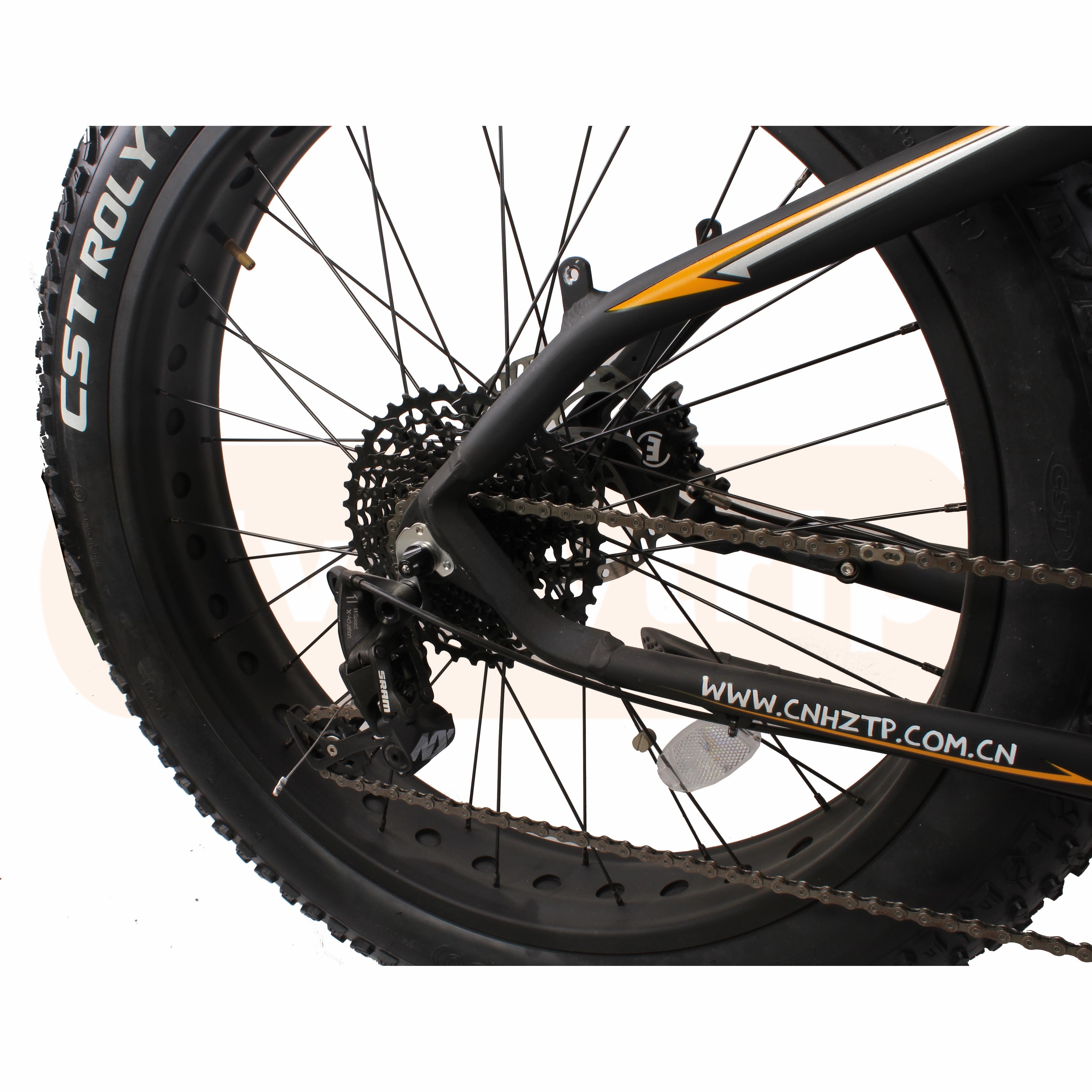 2019 New Ebike 48V 1000W Fat Tire Mid Motor Electric Mountain Bike MTB/BMX Bicycle