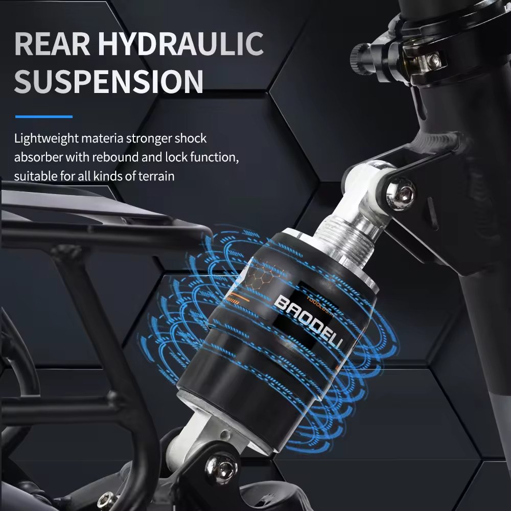 Ridstar H20 Li-ion Battery Road Bike Double Seat Folding Electric Mountain Bike