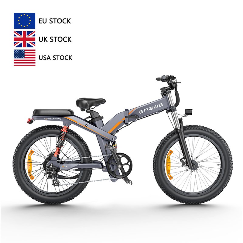 Mountain overlord engwe X24 stock 1000w 150km Electric Motorcycle 48V29.2Ah 24*4.0inch fat snow tires off-road mountain eBike
