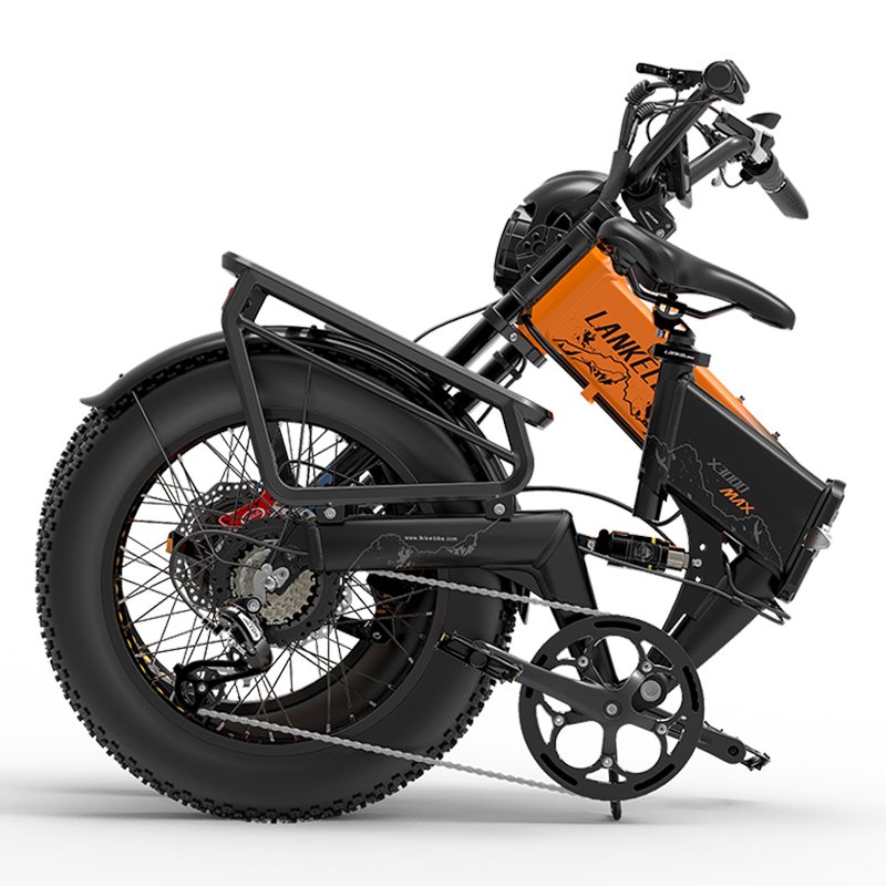 Lankeleisi X3000 MAX 2000W dual motor folding electric bike 48V20Ah full suspension e mountain bike