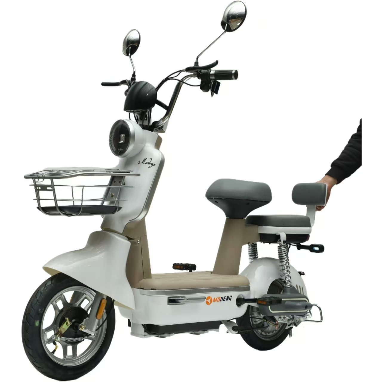 Wholesale 350W/500W Electric City Bike from China Factory 48V12A/20A 3-Speed Gears Lead-Acid Battery Power City Electric Bicycle