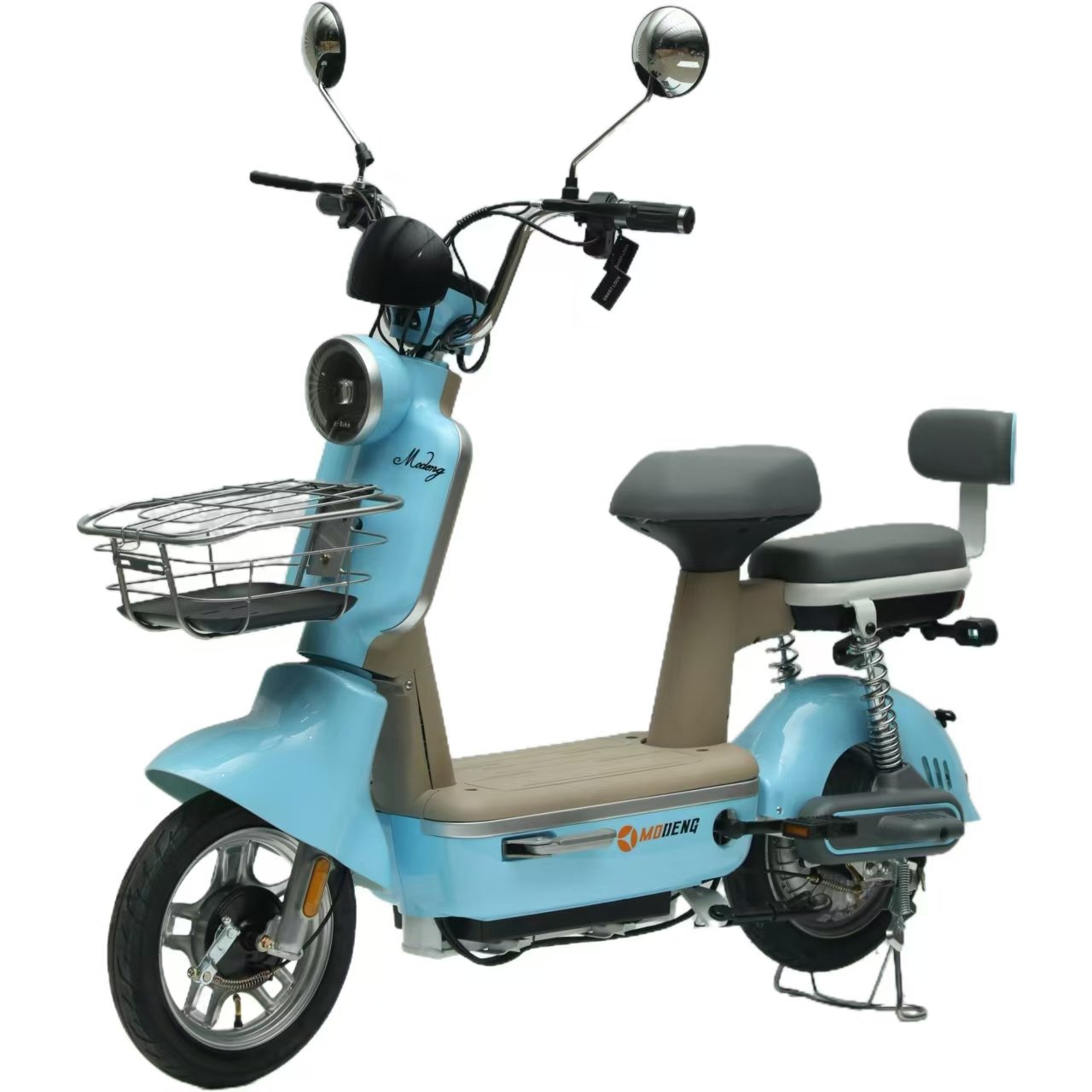 Wholesale 350W/500W Electric City Bike from China Factory 48V12A/20A 3-Speed Gears Lead-Acid Battery Power City Electric Bicycle