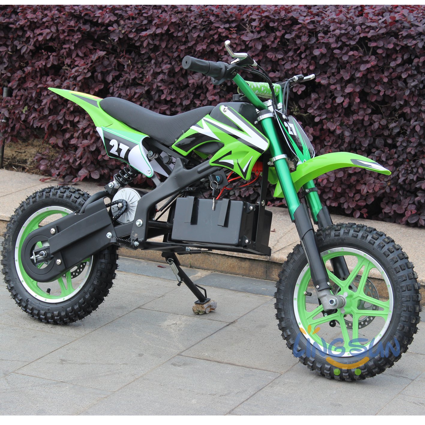 LING SUN 36V Electric sportbike for kids, cheap price pitbike for sale