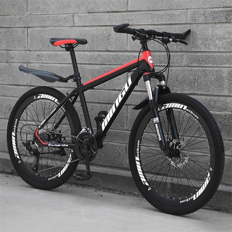 2024 New Arrival Super Light Steel Trek Road Bike 26Inch 29Inch Double Shock Absorbers Mountain Bike 21 Speed Gears Cheap Carbon