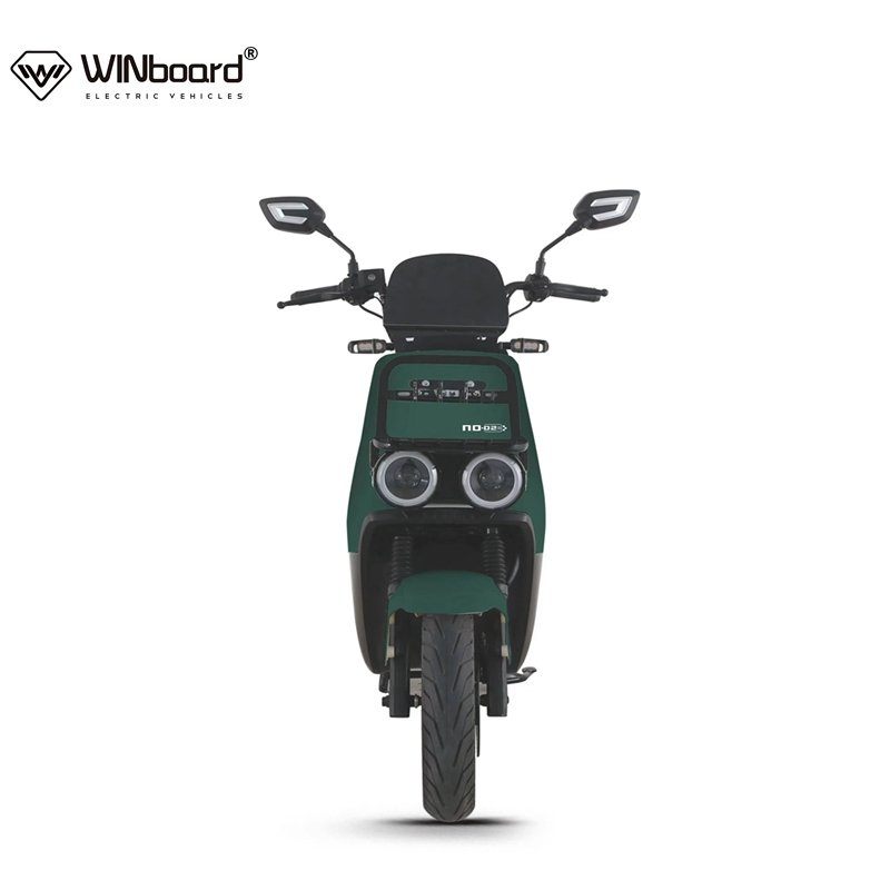 Fast speed adult long range two wheels adult electric 3000W brushless motorcycle moped for delivery with two lithium batteries