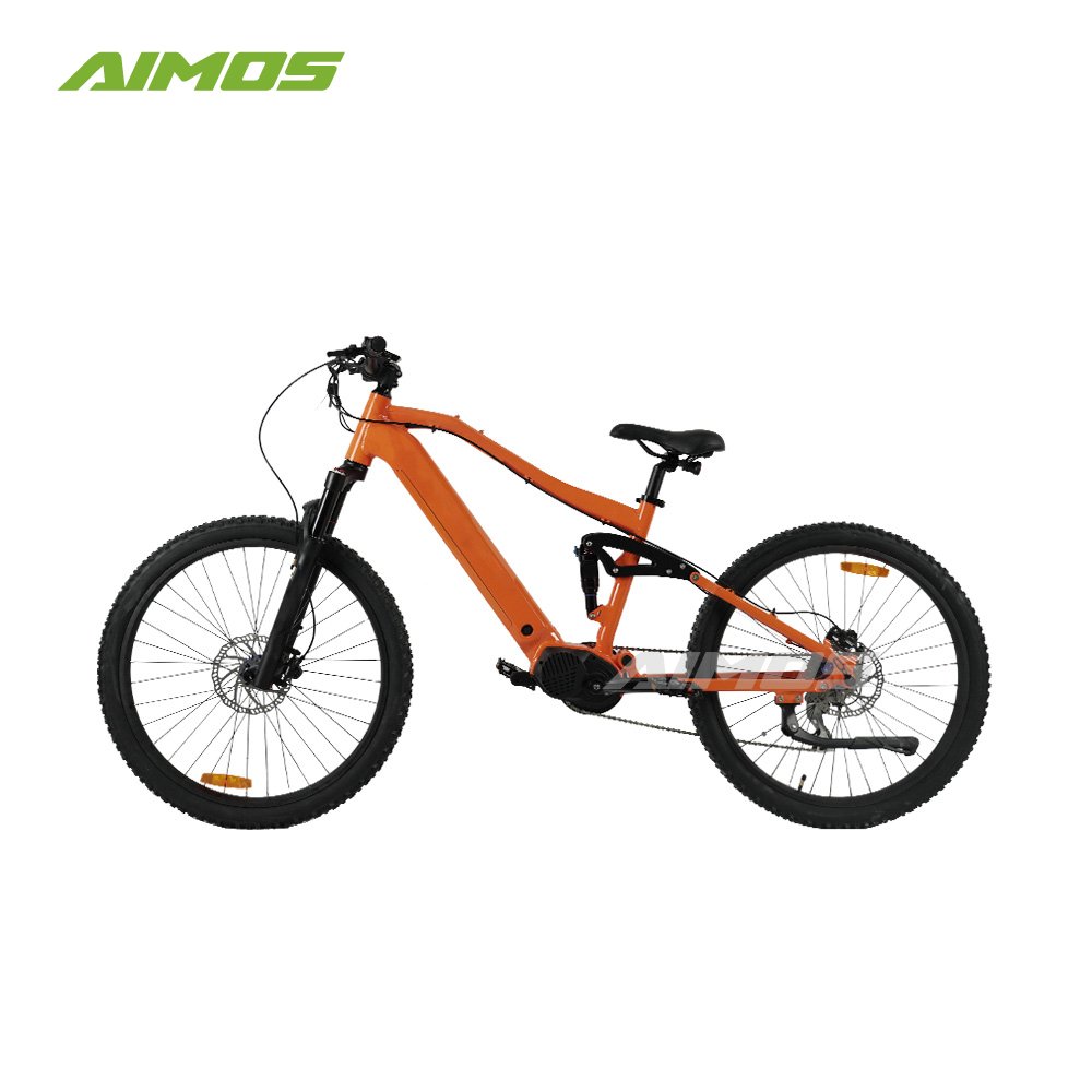 Aimos super hot 27 inch electr bike 36V/48V 250W/500W/1000W Mid Drive System City Electric Bike 8 speed shimano Electric Bike