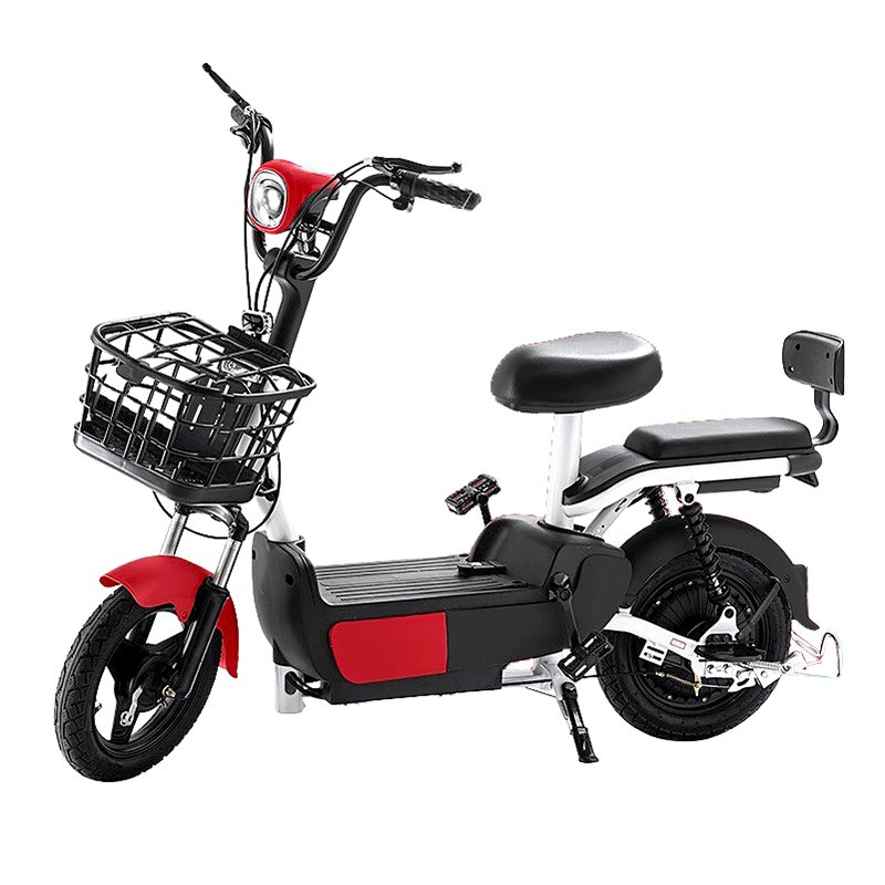48V Front Rear Drum Electric Bicycle 13.4Ah Capacity Three-Speed Magnet Steel Frame Smart Sensor City Usage Two-Wheeled Bike