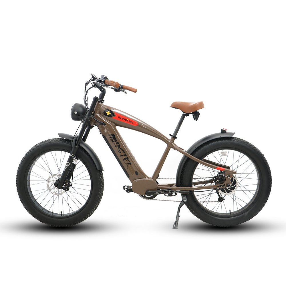 BTN 48V 750w monster e bikes electric bicycle Aluminum Alloy Road Bike Fat Tire electric mountain bike Retro Ebike